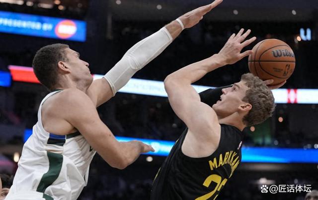 雄鹿主场击败爵士，抢得一线优势