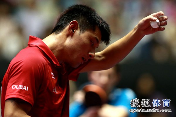 奥地利队险胜日本队，张继科关键制胜的简单介绍